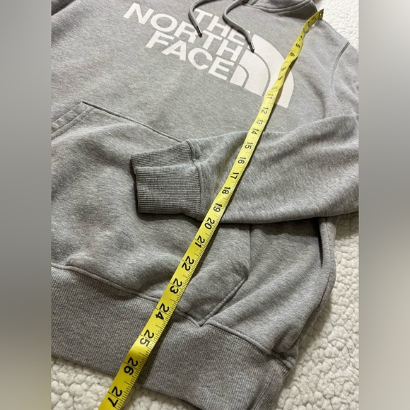North Face Hoodie Sweatshirt Heather Gray Mens Small - Picture 4 of 6